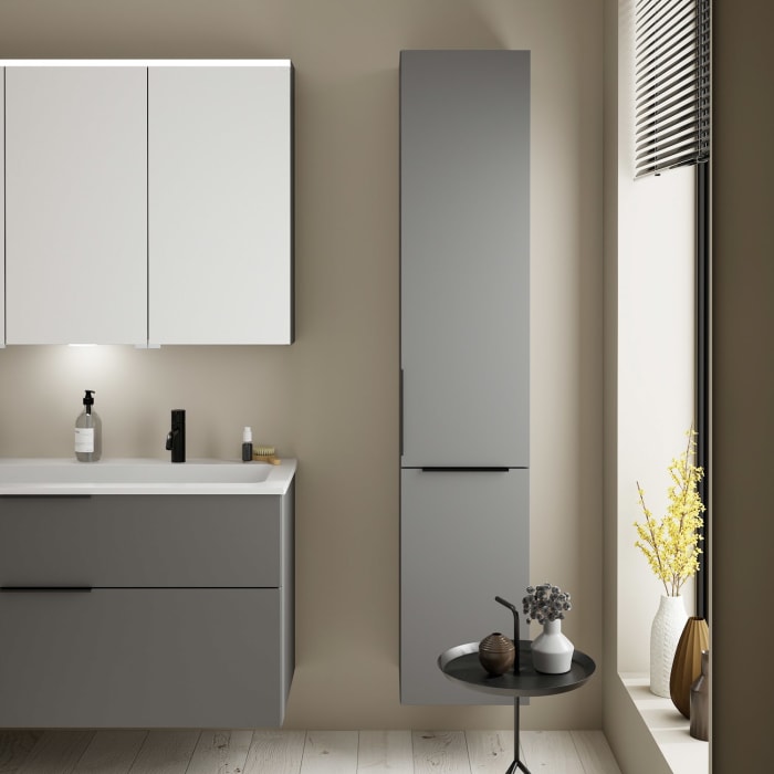 burgbad Eqio Hochschrank 35 x 32 x 176 cm Rechts, mit Griff G0200