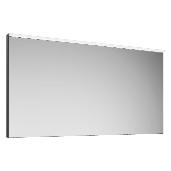 burgbad Eqio Leuchtspiegel mit LED Aufsatzleuchte 120 cm