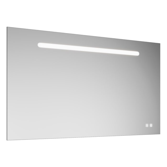 burgbad Eqio Leuchtspiegel mit LED-Beleuchtung horizontal 120 cm