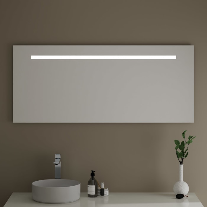 burgbad Eqio Leuchtspiegel mit LED Beleuchtung 140 cm