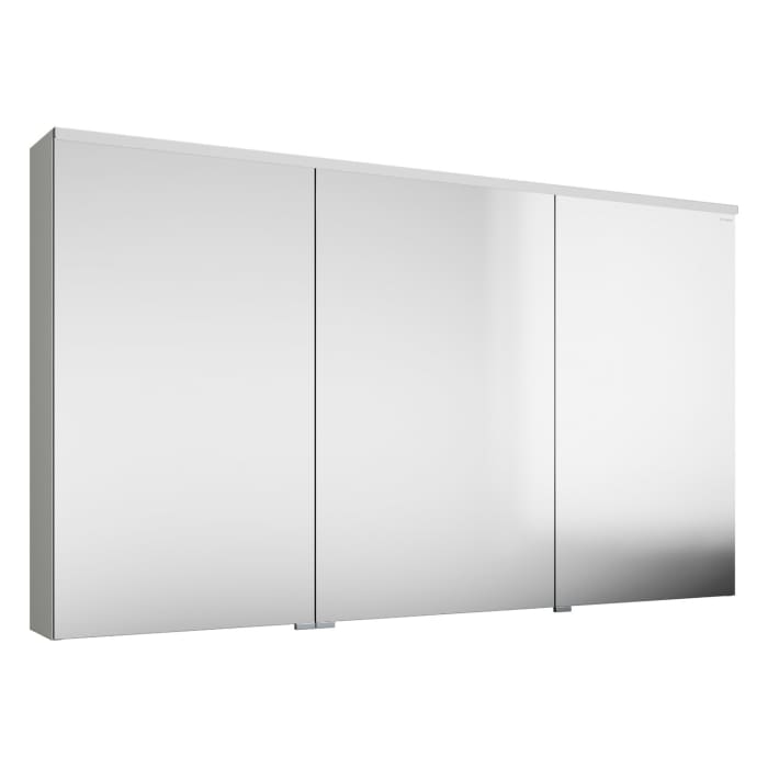 burgbad Eqio Spiegelschrank mit LED-Aufsatzleuchte 140 cm Links