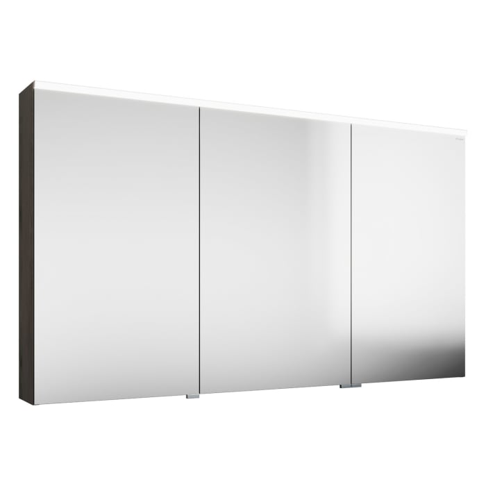 burgbad Eqio Spiegelschrank mit LED-Aufsatzleuchte 140 cm Rechts