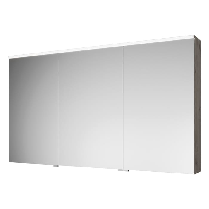 burgbad Eqio Spiegelschrank mit LED-Aufsatzleuchte 140 cm Rechts