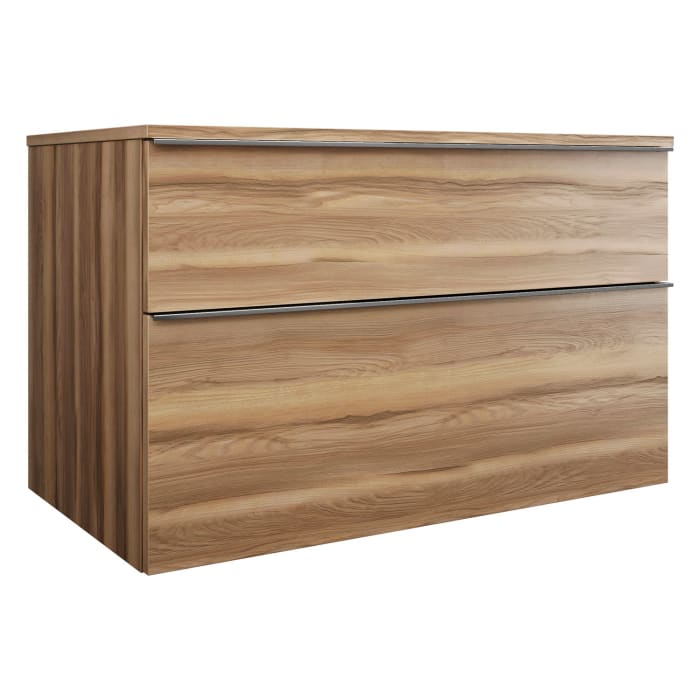 burgbad Eqio Waschtischunterschrank mit Konsolenplatte 100 cm, mit Griff G0251