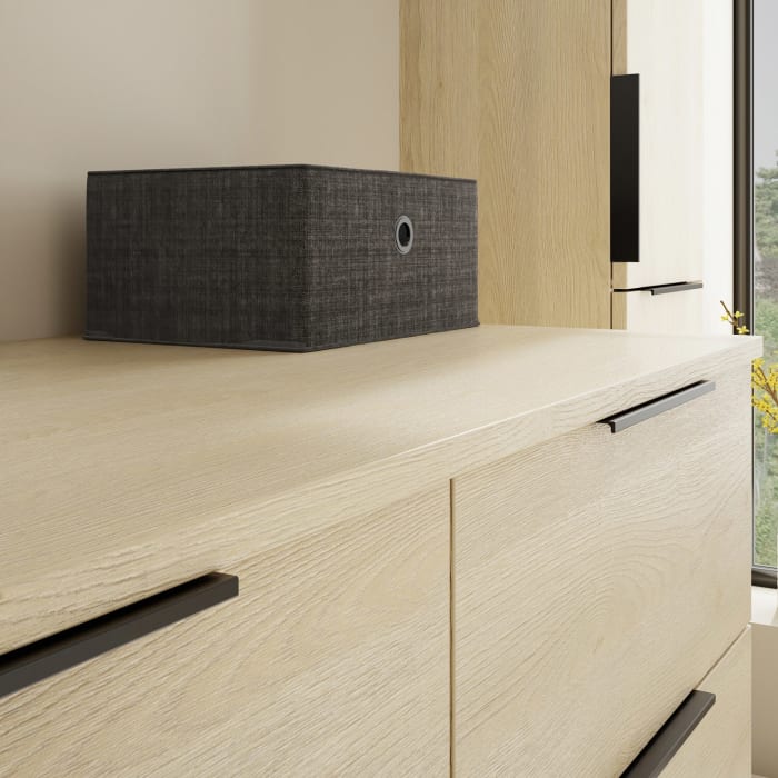 burgbad Eqio Waschtischunterschrank mit Konsolenplatte 120 cm, links, mit Griff G0200