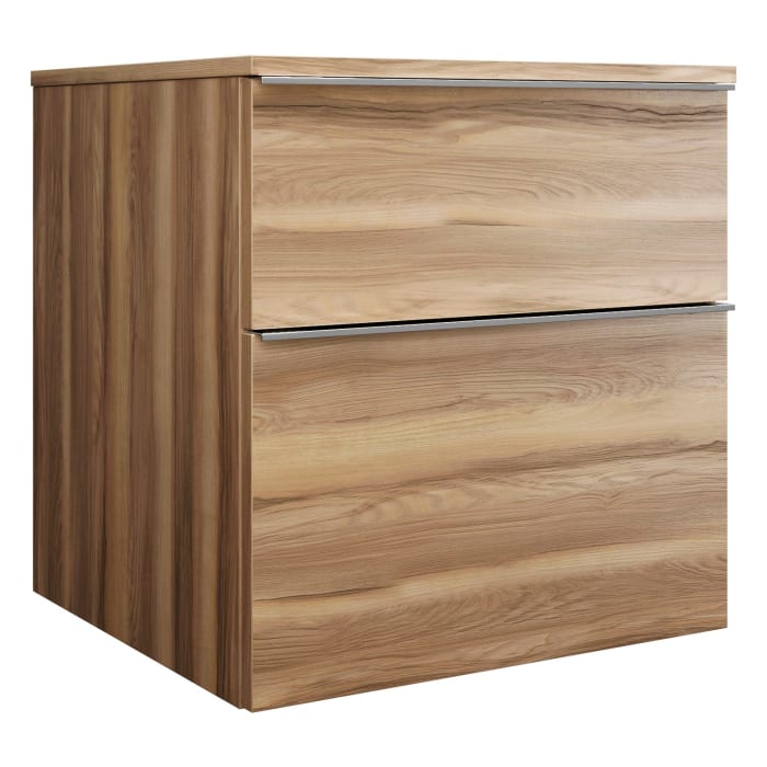 burgbad Eqio Waschtischunterschrank mit Konsolenplatte 60 cm, mit Griffleiste G0251