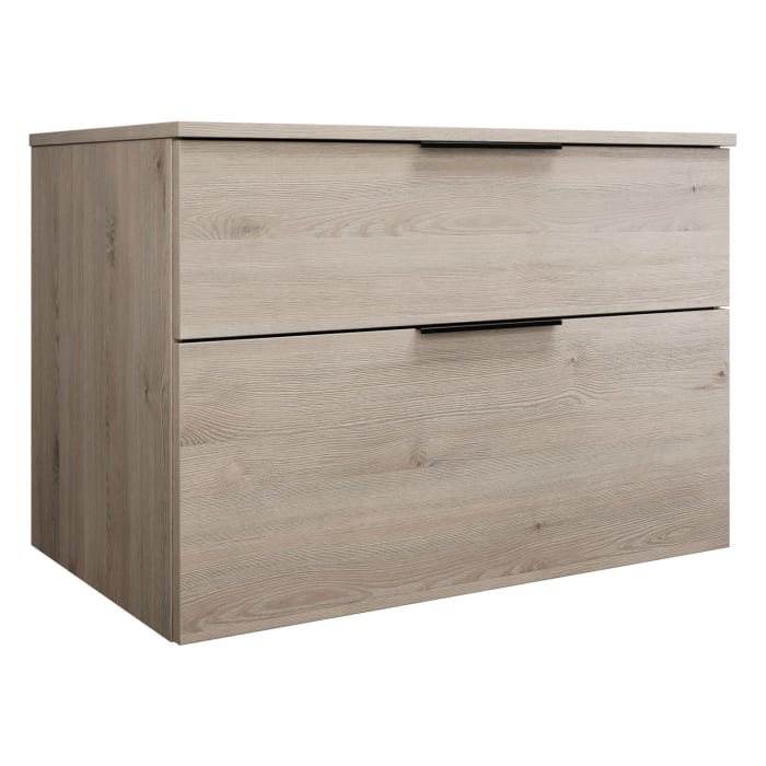 burgbad Eqio Waschtischunterschrank mit Konsolenplatte 90 cm, mit Griff G0200