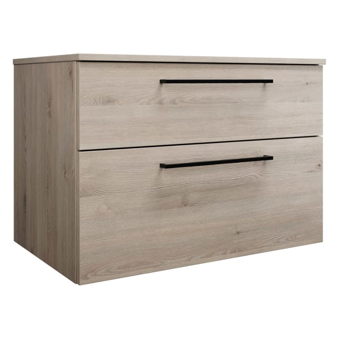 burgbad Eqio Waschtischunterschrank mit Konsolenplatte 90 cm, mit Stangengriff G0234