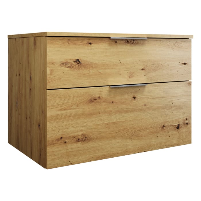 burgbad Eqio Waschtischunterschrank mit Konsolenplatte 90 cm, mit Griff G0146