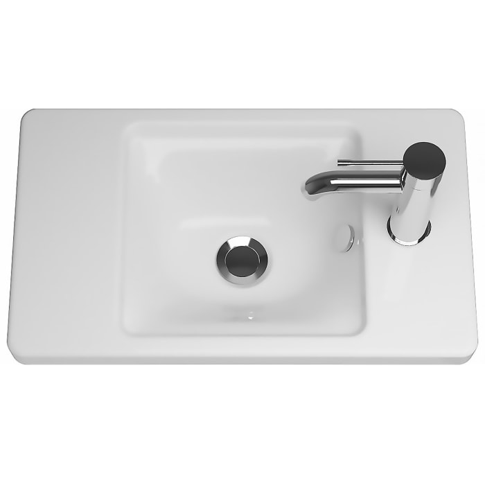 burgbad Eqio Ersatz-Keramik-Waschtisch 53 cm für SFPF053