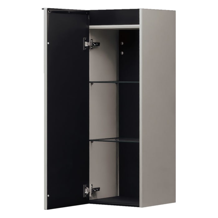 burgbad Fiumo 2.0 Halbhoher Schrank 35 x 32 x 96 cm mit Griff G0146