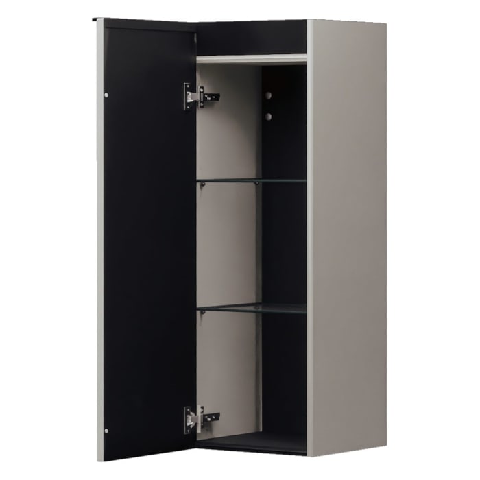 burgbad Fiumo 2.0 Halbhoher Schrank 35 x 32 x 96 cm mit Griff G0200