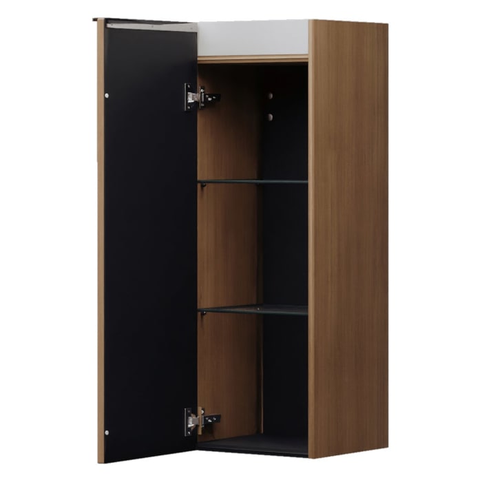 burgbad Fiumo 2.0 Halbhoher Schrank 35 x 32 x 96 cm mit Griff G0146