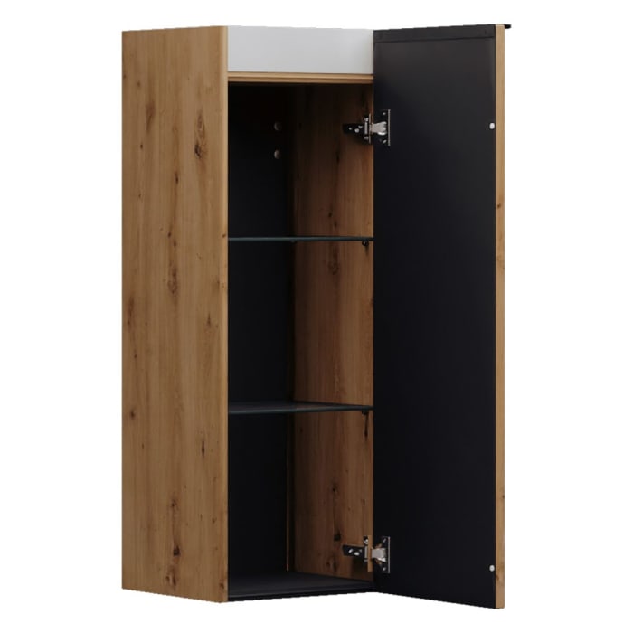 burgbad Fiumo 2.0 Halbhoher Schrank 35 x 32 x 96 cm mit Griff G0200