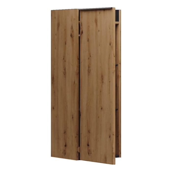 burgbad Fiumo 2.0 Halbhoher Schrank 35 x 32 x 96 cm mit Griff G0146