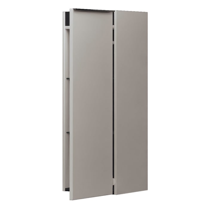 burgbad Fiumo 2.0 Halbhoher Schrank 35 x 32 x 96 cm mit Griff G0146