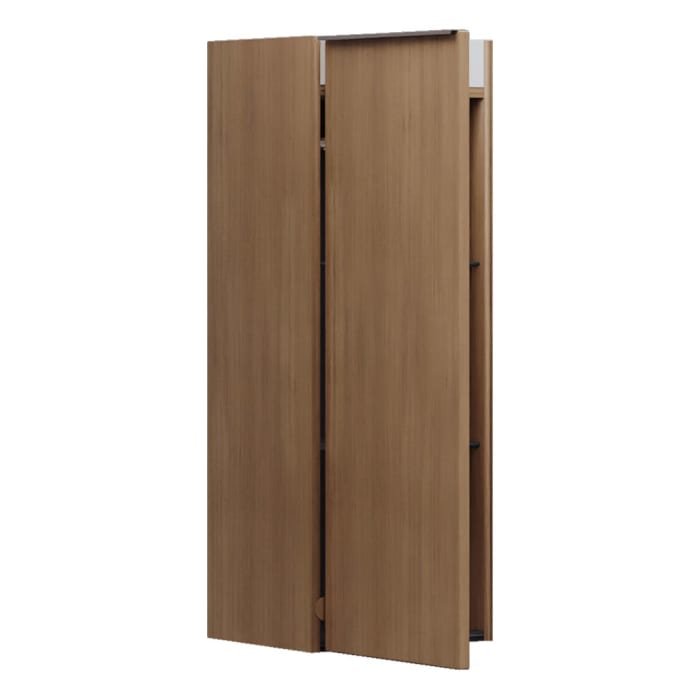 burgbad Fiumo 2.0 Halbhoher Schrank 35 x 32 x 96 cm mit Griff G0146