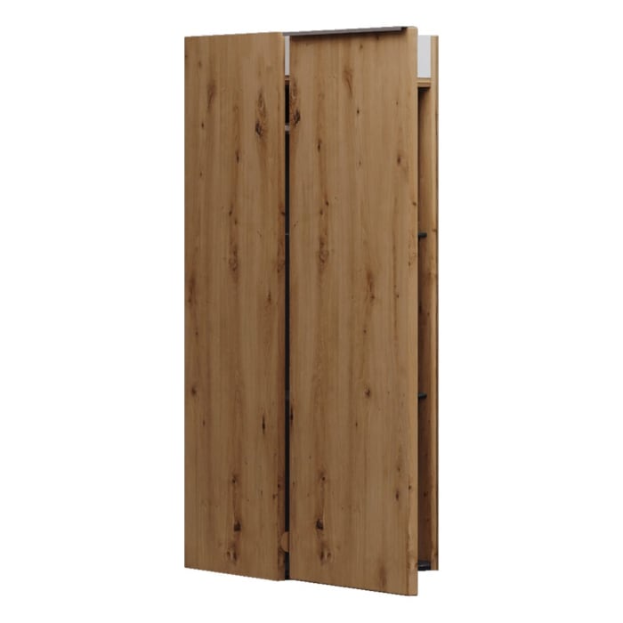 burgbad Fiumo 2.0 Halbhoher Schrank 35 x 32 x 96 cm mit Griff G0146