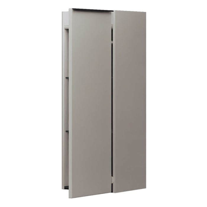 burgbad Fiumo 2.0 Halbhoher Schrank 35 x 32 x 96 cm mit Griff G0200
