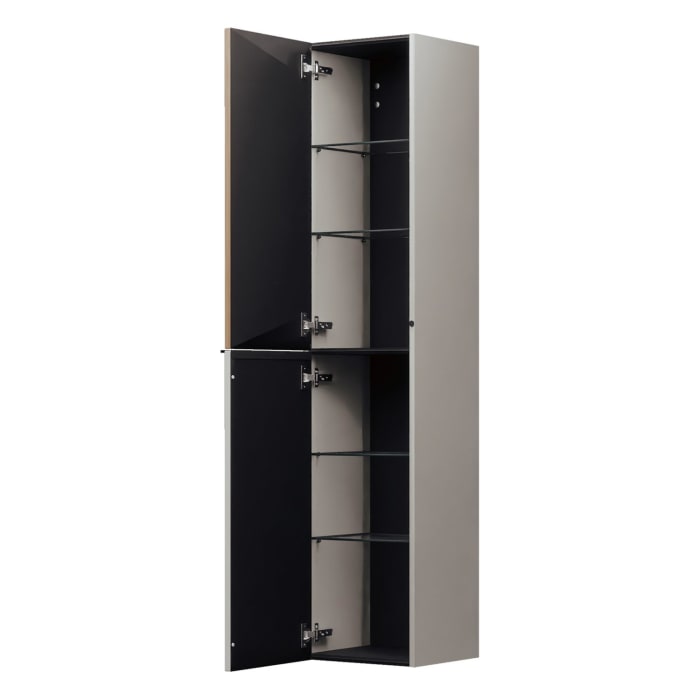 burgbad Fiumo 2.0 Hochschrank 35 x 32 x 160 cm mit Griff G0200