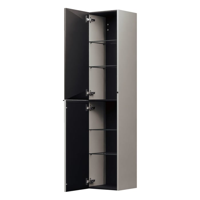 burgbad Fiumo 2.0 Hochschrank 35 x 32 x 160 cm mit Griff G0200