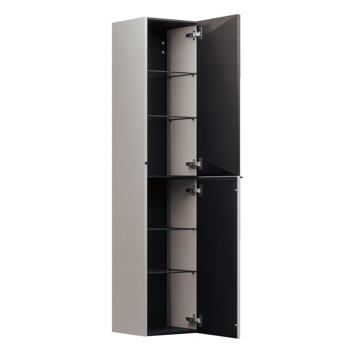 burgbad Fiumo 2.0 Hochschrank 35 x 32 x 160 cm mit Griff G0200