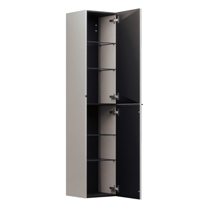 burgbad Fiumo 2.0 Hochschrank 35 x 32 x 160 cm mit Griff G0200