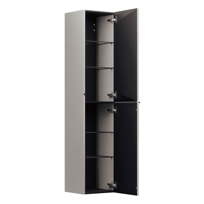 burgbad Fiumo 2.0 Hochschrank 35 x 32 x 160 cm mit Griff G0200