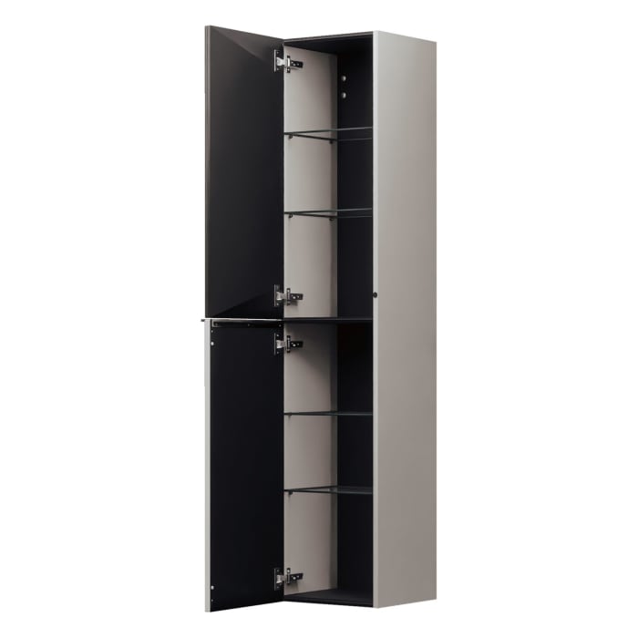 burgbad Fiumo 2.0 Hochschrank 35 x 32 x 160 cm mit Griff G0146