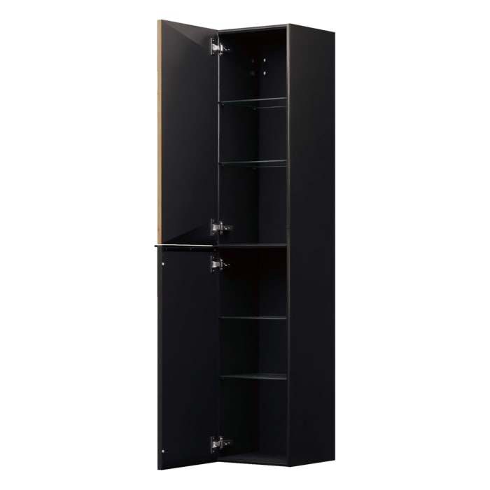 burgbad Fiumo 2.0 Hochschrank 35 x 32 x 160 cm mit Griff G0146