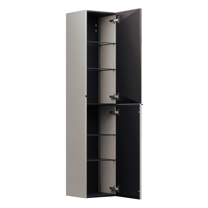 burgbad Fiumo 2.0 Hochschrank 35 x 32 x 160 cm mit Griff G0200