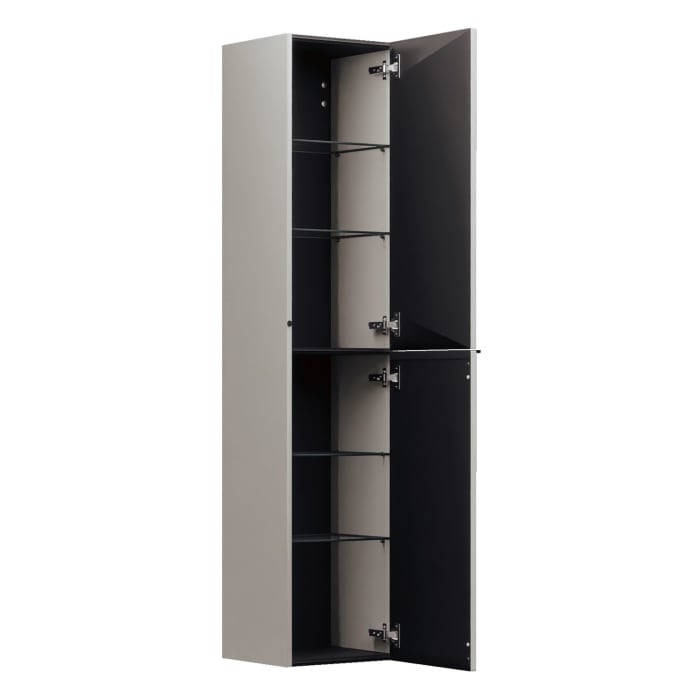 burgbad Fiumo 2.0 Hochschrank 35 x 32 x 160 cm mit Griff G0200