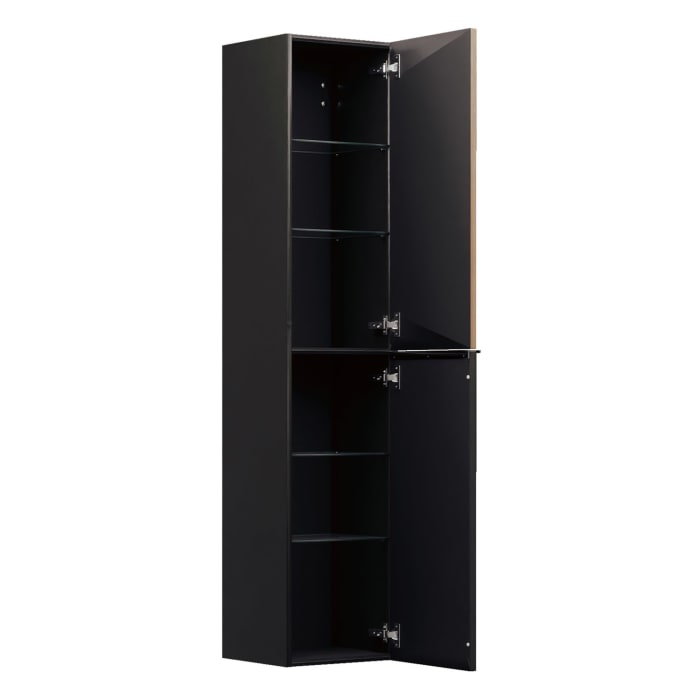 burgbad Fiumo 2.0 Hochschrank 35 x 32 x 160 cm mit Griff G0146