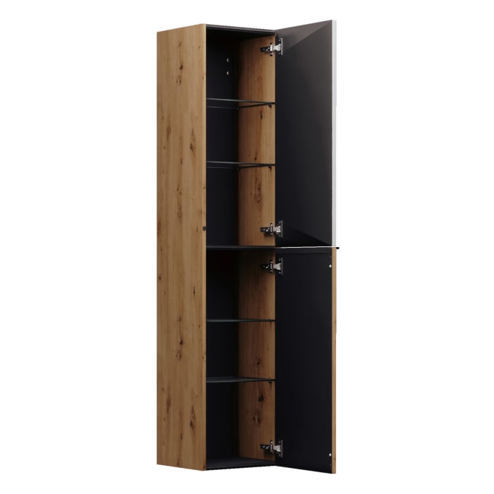 burgbad Fiumo 2.0 Hochschrank 35 x 32 x 160 cm mit Griff G0200