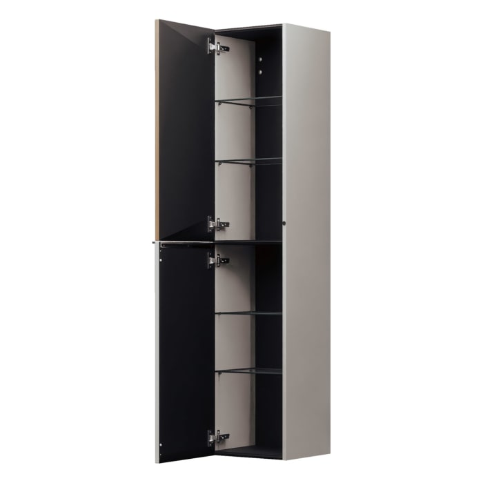 burgbad Fiumo 2.0 Hochschrank 35 x 32 x 160 cm mit Griff G0146