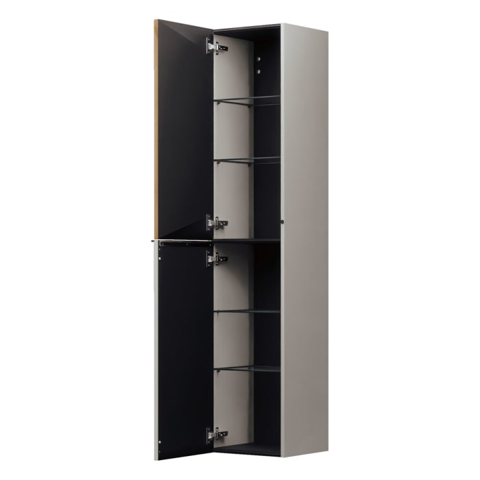 burgbad Fiumo 2.0 Hochschrank 35 x 32 x 160 cm mit Griff G0146