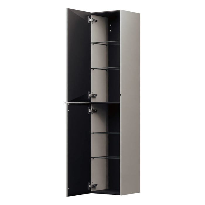 burgbad Fiumo 2.0 Hochschrank 35 x 32 x 160 cm mit Griff G0146