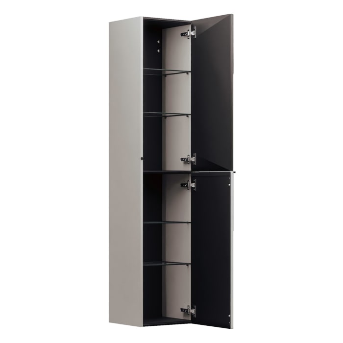 burgbad Fiumo 2.0 Hochschrank 35 x 32 x 160 cm mit Griff G0200