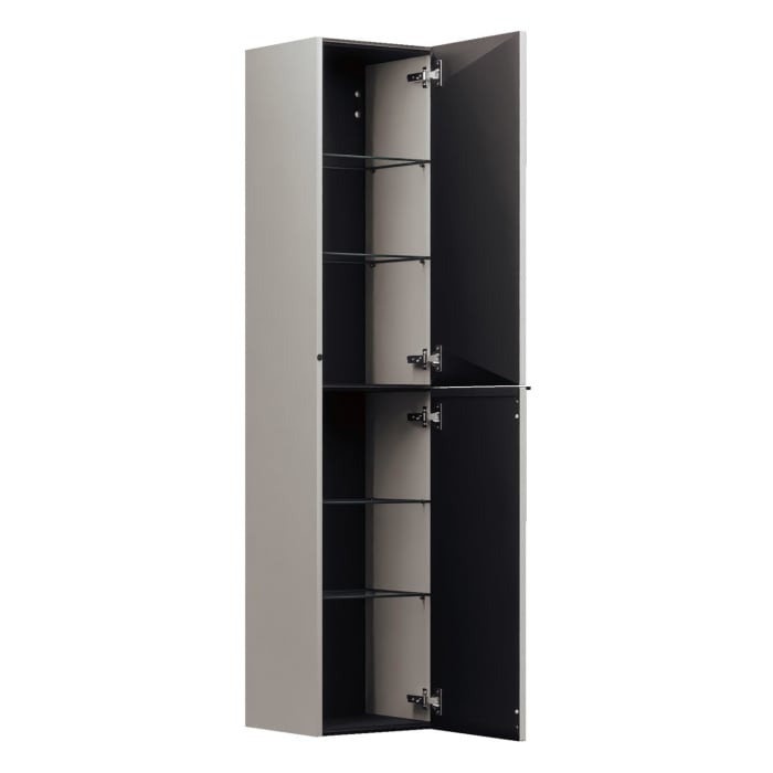 burgbad Fiumo 2.0 Hochschrank 35 x 32 x 160 cm mit Griff G0200