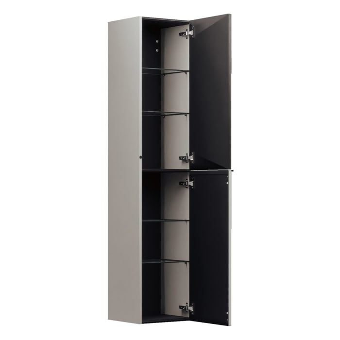 burgbad Fiumo 2.0 Hochschrank 35 x 32 x 160 cm mit Griff G0200