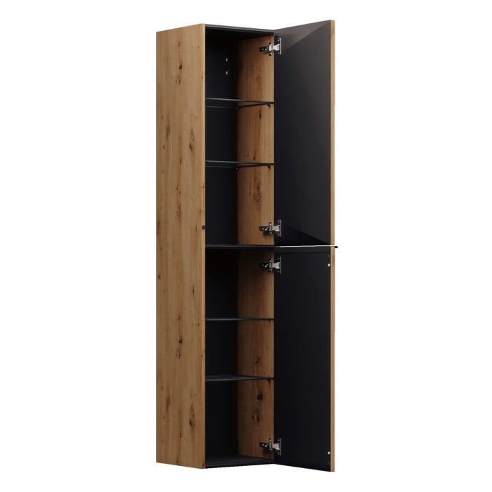 burgbad Fiumo 2.0 Hochschrank 35 x 32 x 160 cm mit Griff G0200
