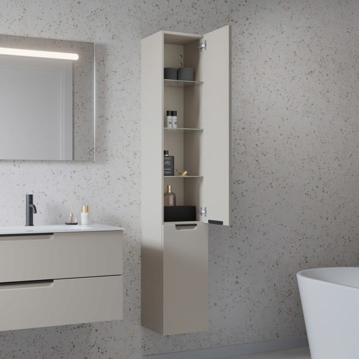 burgbad Ilo Hochschrank 30 x 176 cm, 2 Türen, rechts