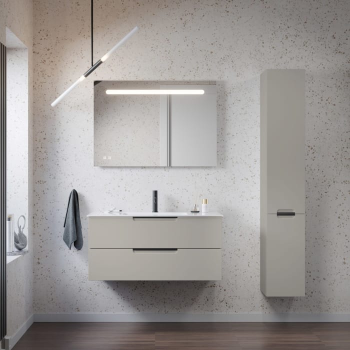 burgbad Ilo Hochschrank 30 x 176 cm, 2 Türen, rechts