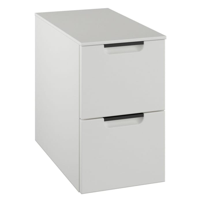 burgbad Ilo Unterschrank 30,2 x 49 cm, 1 Auszug, 1 Schublade