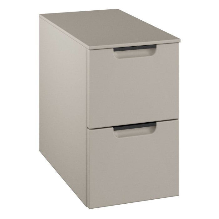 burgbad Ilo Unterschrank 30,2 x 49 cm, 1 Auszug, 1 Schublade