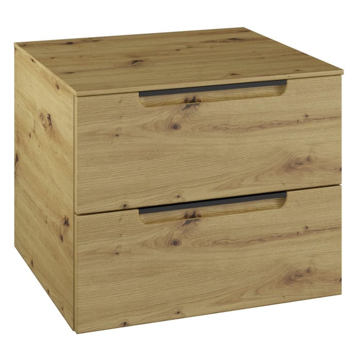burgbad Ilo Unterschrank 60,2 x 49 cm, 1 Auszug, 1 Schublade