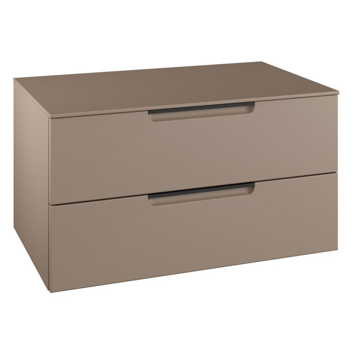 burgbad Ilo Unterschrank 90,2 x 49 cm, 1 Auszug, 1 Schublade