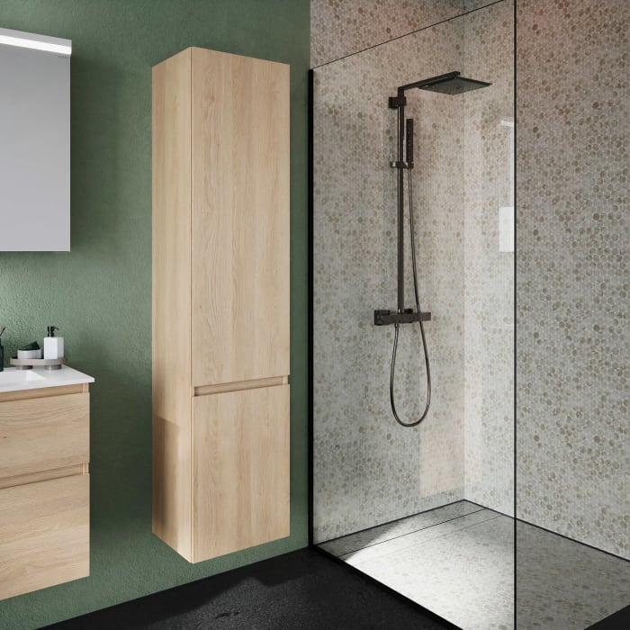 burgbad Lin20 Hochschrank 40 x 34,5 cm, mit 2 Türen, rechts