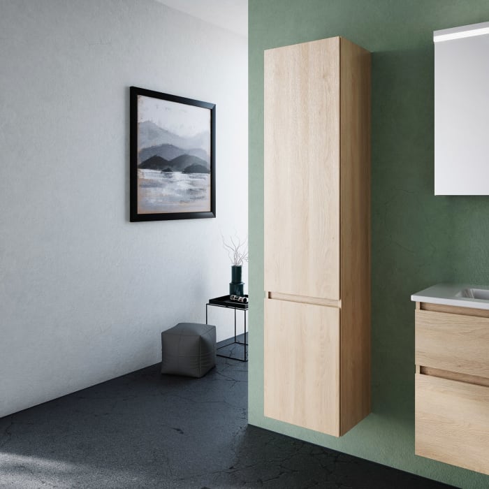 burgbad Lin20 Hochschrank 40 x 34,5 cm, mit 1 Tür, links