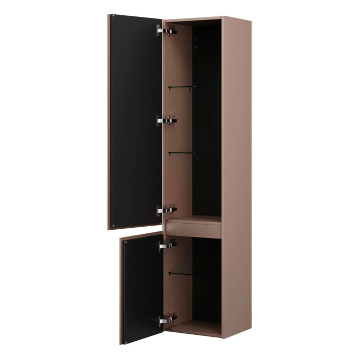 burgbad Lin20 Hochschrank 40 x 34,5 cm, mit 2 Türen, links